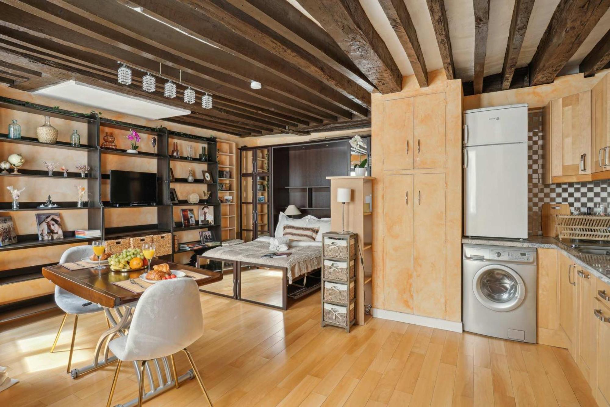 Apartment Bnbnova - Pompidou & Le Marais *